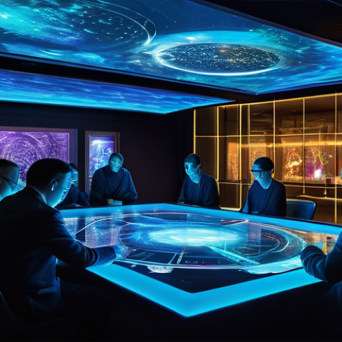 Home 23 콜오브드래곤즈 무료 보상 받는 팁 - **Prompt: "A vibrant, panoramic view inside a grand, high-tech alliance hall. Diverse alliance membe...